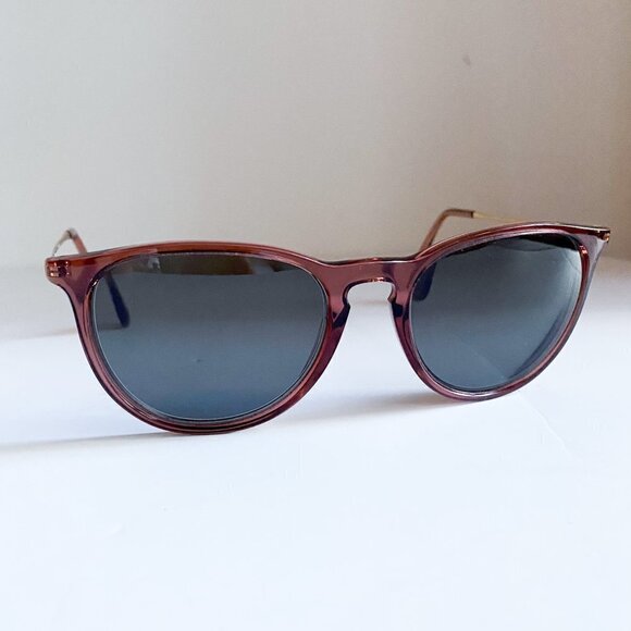RayBan Light Brown Beige Frame Classic Shape Eye Glass Frames